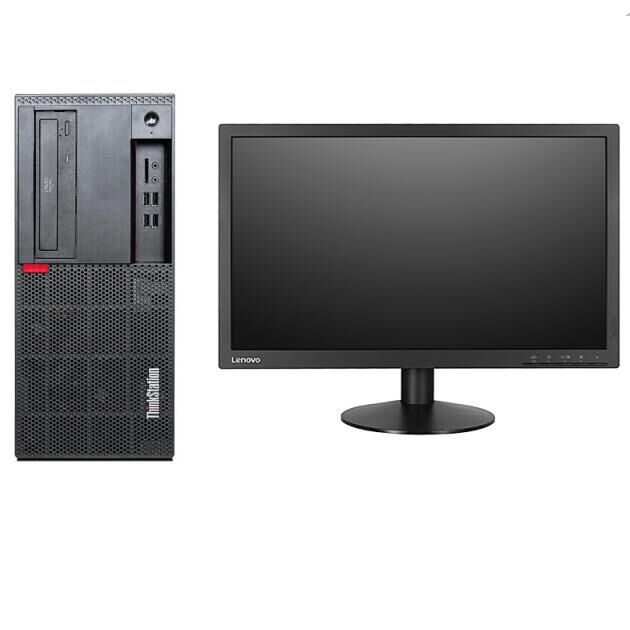联想/Lenovo 启天M415-D070+ThinkVision TE20-10（19.5英寸） 台式计算机